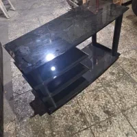 میز تلویزیون شیشه ای