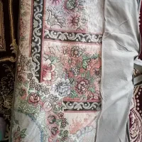 ۲عدد‌روفرشی رنگ‌طوسی‌