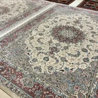 فرش دستباف جفت ۹ متری کاشان تقدیسی