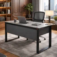 میز اداری مبلمان مدرن فلزی چوبی شرکتی برند نظران