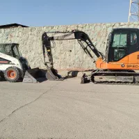 اجاری بابکت مینی بیل کندن استخر حملنخاله تسطیحزمین