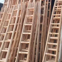 نردبان چوبی  ۳ و ۴ و ۵ متری ،،مهرشهر