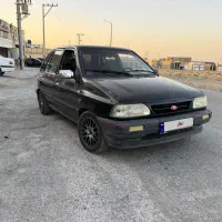 پراید هاچ بک مشکی مدل ۱۳۸۶