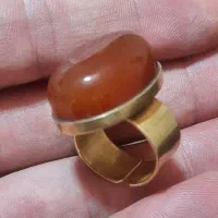 عقیق یمنی کهنه درشت قدیمی