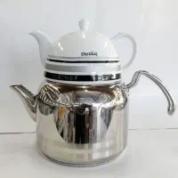 کتری قوری دستیلوکس کف چدن