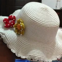 کلاه حصیری  بچگانه