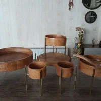 سرویس پذیرایی چوبی ۶ تکه