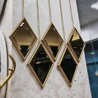 آیینه دیواری طرح لوزی