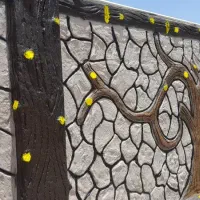 اجرای نما سیمانی باربیکیو ابنما آلاچیق وغیره...