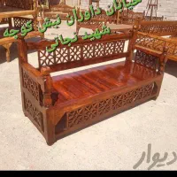 چوب مقاوم تخت استخوانی سنتی تخت سرای مهدی بلبلی