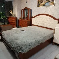 سرویس تخت خواب مدل نویان گردویی