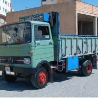 خاور 808 باری فلزی مدل 1375 بی رنگ در حال کار