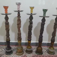 قلیون . قلیان چوبی ۵تا