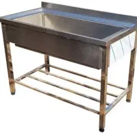 سینک وان صنعتی استیل(سینک تک لگن)