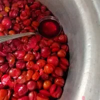 آب آلو قرمز خونی تازه چین خواص فراوان