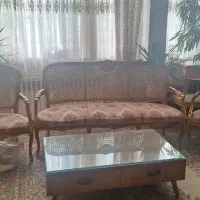 مبل استیل و میز نهارخوری