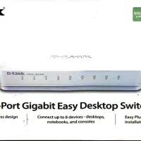D-Link 8Port Easy Desktop Switch نو|مودم و تجهیزات شبکه|فردیس, شهرک ۱۱۰|دیوار