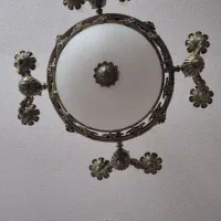 لوستر تمام برنج + دیوارکوب|لوستر و چراغ آویز|رشت, رودبارتان|دیوار