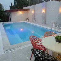 ویلا باغی استخر اب داغ ساحلی