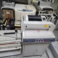 خرید فروش دستگاه برش برقی ریسو منگنه پانچ صحافی