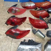 انواع چراغ و آینده استوک ۲۰۶،۲۰۷،پارس ،سمند