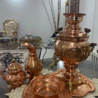سماور ذغالی مسی