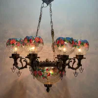 لوستر ۶ شاخه شکوه
