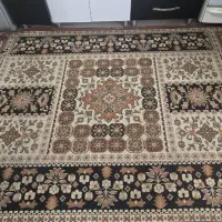 گلیم فرش 6 متری طرح سنتی و کناره 2 متری