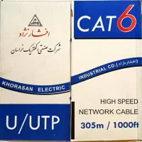 فروش کابل شبکه افشار نژاد CAT6 UTP زیر قیمت بازار