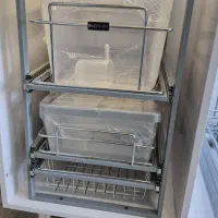 سبد جا برنجی ریلی داخل کابینت، سبد جا حبوبات ریلی