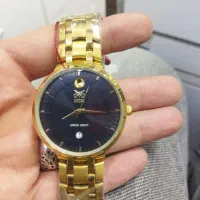 ساعت mgm بند طلایی