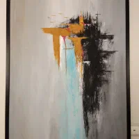 تابلو نقاشی آبستره آکرلیک