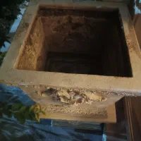 گلدان فایبر گلس