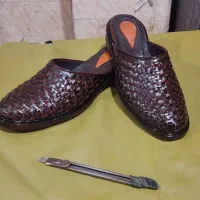 صندل چرم مردانه چرم نو