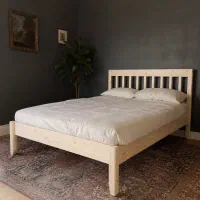 تخت چوبی دونفره مدل کالم