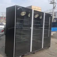 یخچال ۳در دو و نیم متری داخل و بیرون مشکی دانفوس