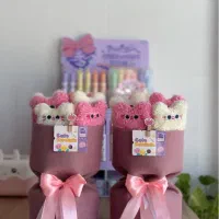 دسته گل بوگت عروسکی