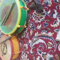 2 عدد طبل بچه گانه  ب فروش میرسد