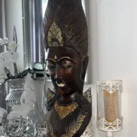 تندیس تمام چوب بودا