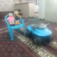 صندلی کودک به همراه موتور پلاستیکی ودوتا عروسک