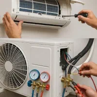 نصب سرویس تعمیر اسپیلت/کولر گازی/کولر آبی/شیرآلات