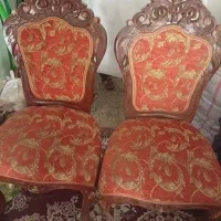 صندلی با چوب گردو