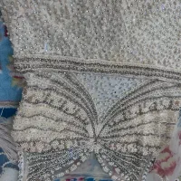 لباس مجلسی زنانه سنگ دوزی پر کار