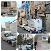 کولرگازی نصب تعمیرات سرویس کار داکت هواساز نصاب