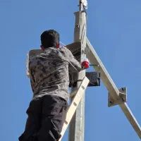 دوربین مداربسته نصب و راه اندازی نصب رک و...