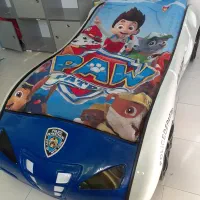 تخت کودک نوجوان ماشین پلیس