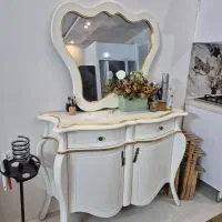 میز کنسول و آینه میز تلویزیون