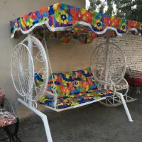 مبلمان فلزی باغی و تاب باغی