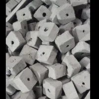 زغال فشرده حپه ای سوراخ دار باکیفیت وساده