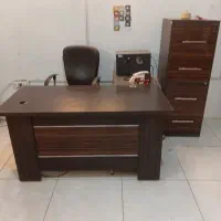میز اداری ال دار در حد نو